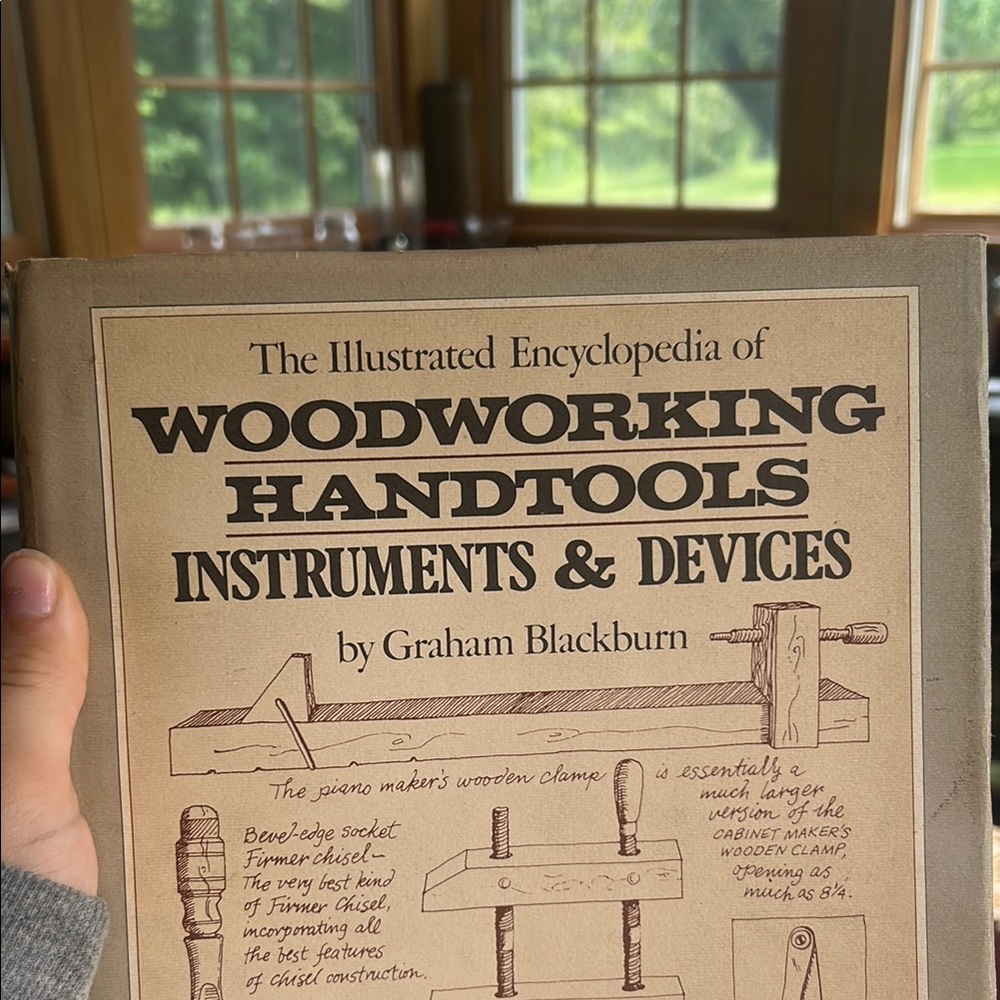 The Illustrated Encyclopedia of Woodworking Handtools by Graham Blackburn